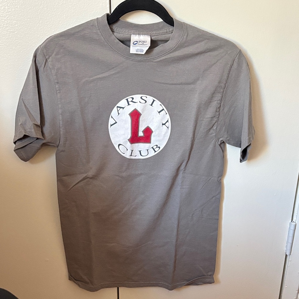 LMU Varsity Club Gray Short Sleeve Tee